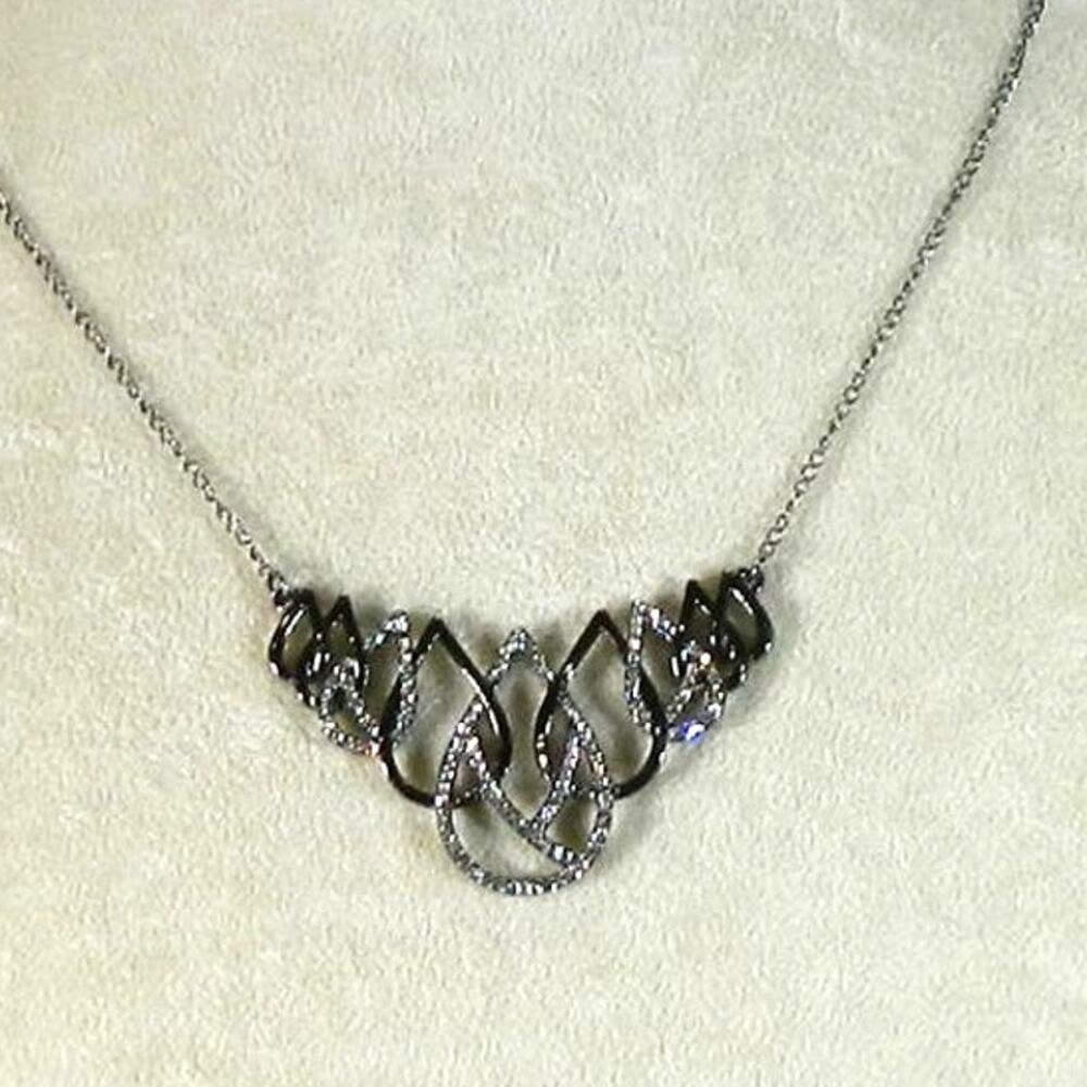 Rhinestone Necklace Bling Ready to Wear Fun Fashion Necklace